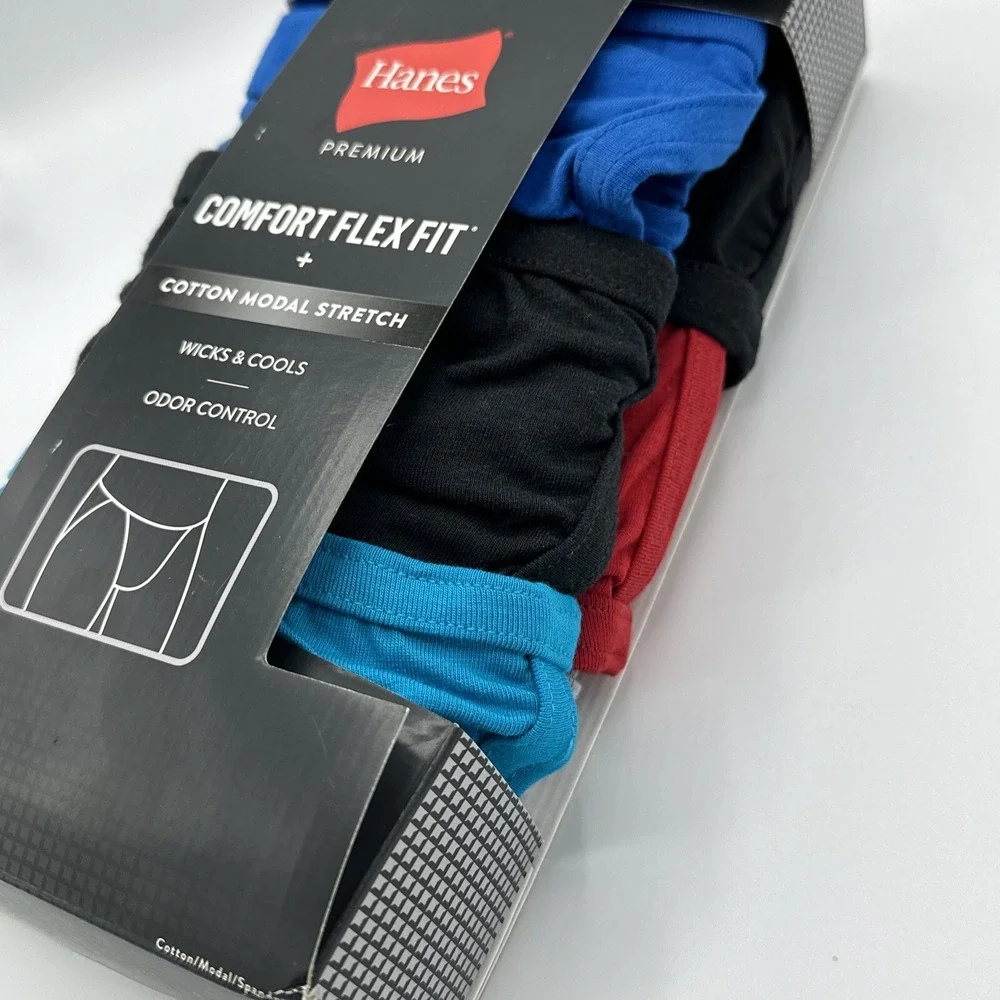 Hanes Comfort Flex Fit Men's String Bikini 6 Pack Medium Discontinued 9CFFS6 New